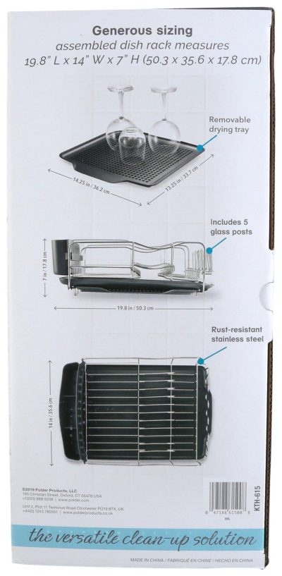 Kitchen & Dining | Advantage 4 Pc Dish Rack Kitchen & Dining GREY MULTI