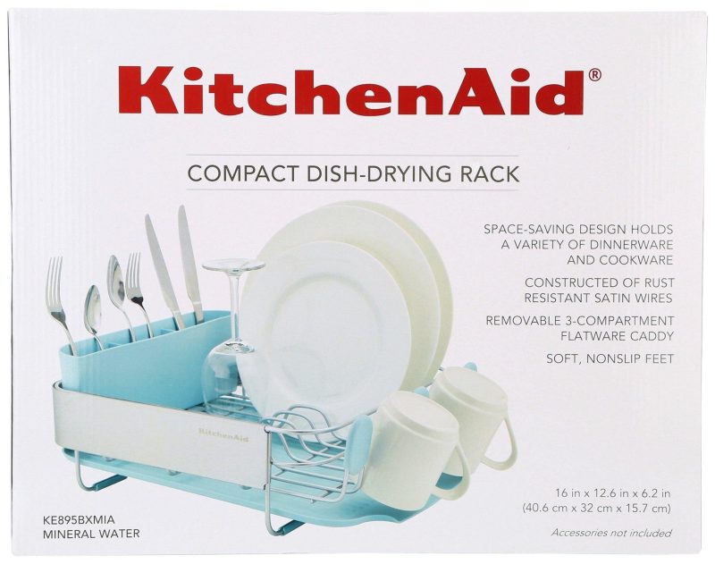 Kitchen & Dining | Compact Dish-Drying Rack Kitchen & Dining GREY