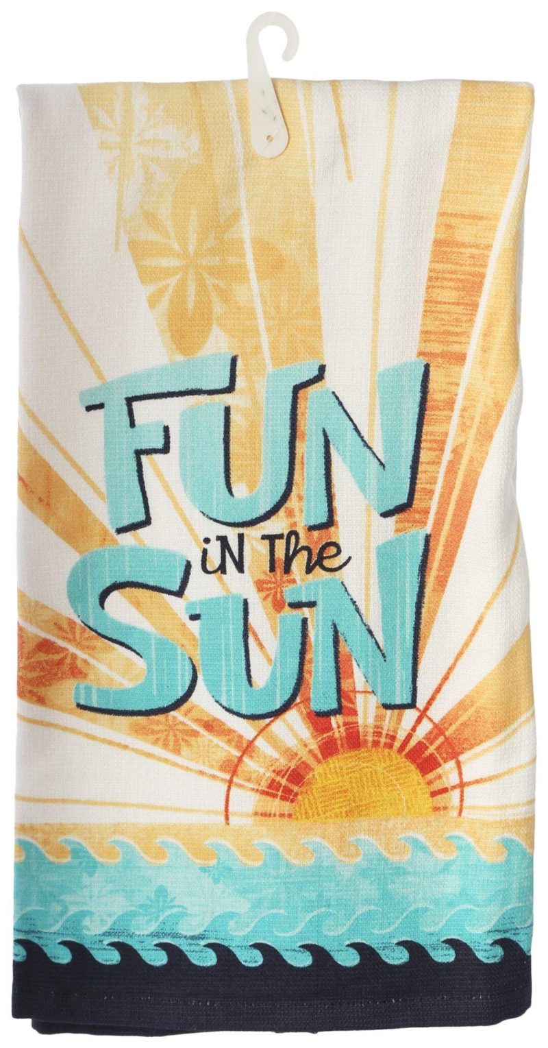 Kitchen & Dining | Fun In The Sun Dual Purpose Kitchen Towel Kitchen & Dining Kitchen & Dining