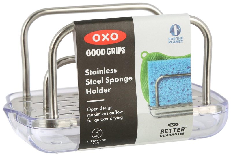 Kitchen & Dining | Good Grips Stainless Steel Sponge Holder Kitchen & Dining GREY