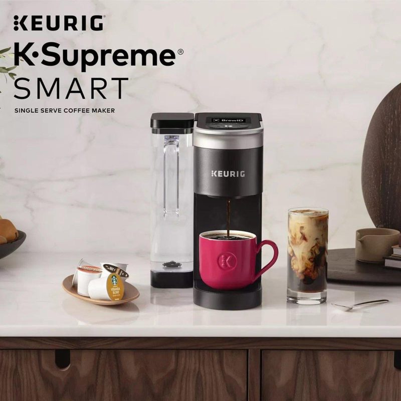 Kitchen & Dining | K-Supreme Smart Single Serve Coffee Maker Kitchen & Dining BLACK