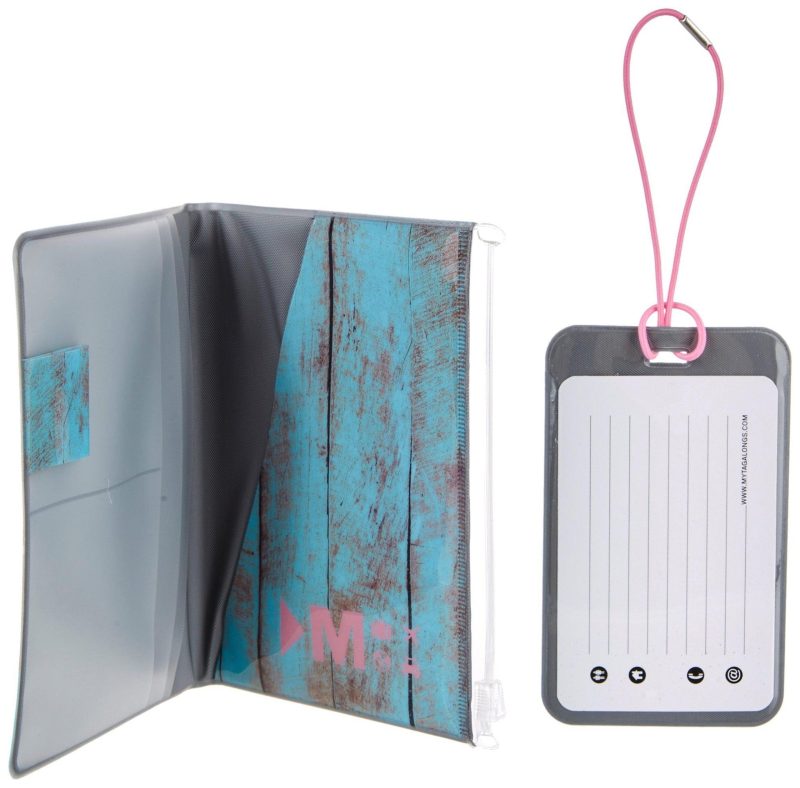 Luggage | 2 Pc Passport Wallet And Luggage Tag Set Luggage Luggage