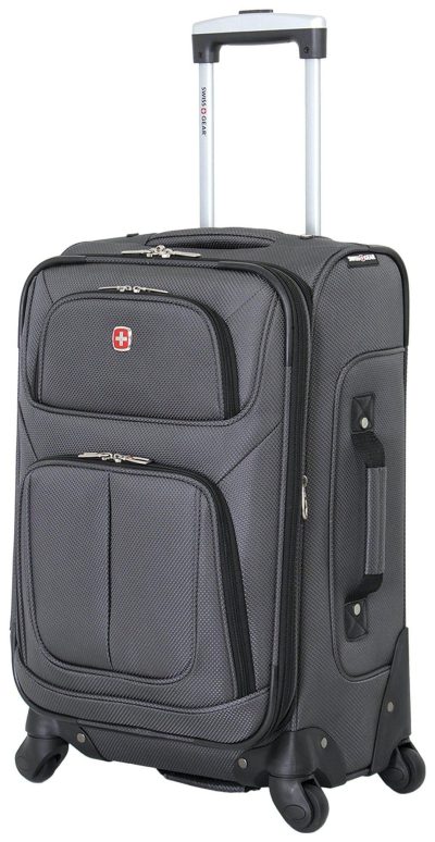 Luggage | 21 In. Sion Solid Expandable Spinner Luggage Luggage CHARCOAL GREY