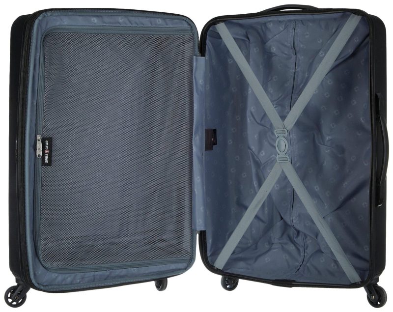 Luggage | 24" 8018 Expandable Hardside Spinner Luggage Luggage BLACK