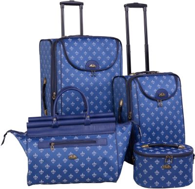 Luggage | 4-Pc. Fleur De Lis Luggage Set Luggage Luggage