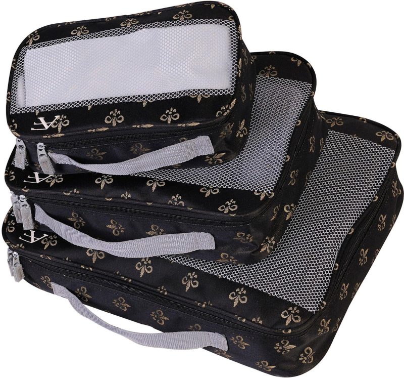 Luggage | Fleur De Lis Perfect Packing Set Luggage Luggage