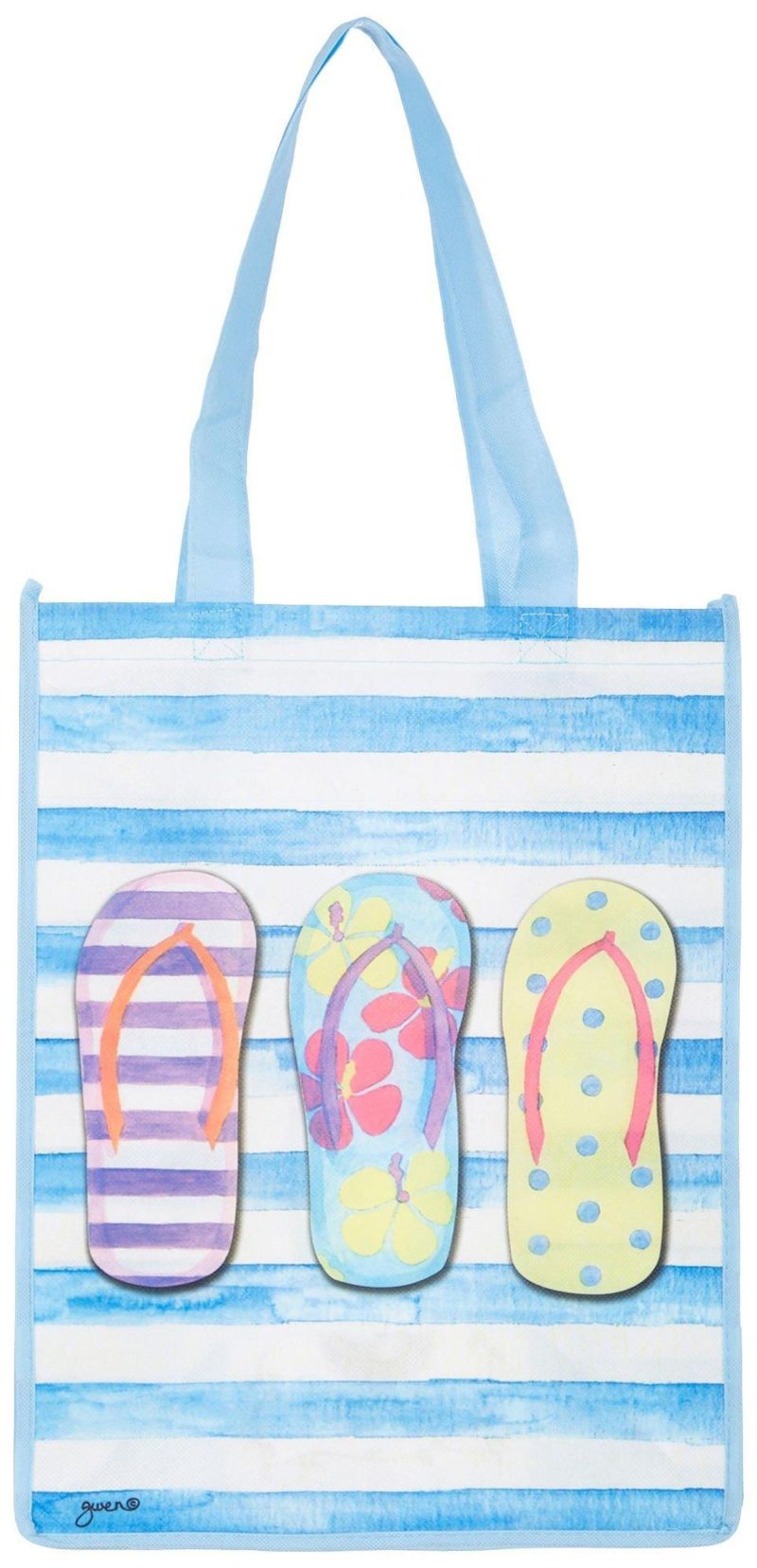 Luggage | Flip Flop Print Shopping Tote Bag Luggage Luggage