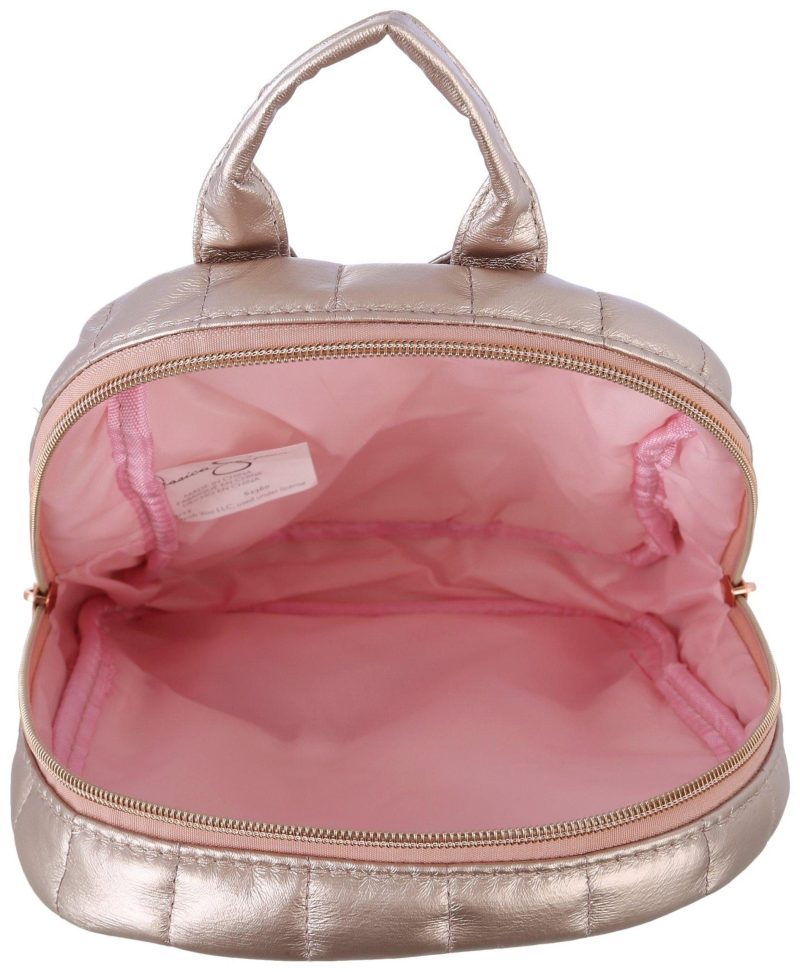 Luggage | Girls Metallic Quilted Backpack Luggage Luggage