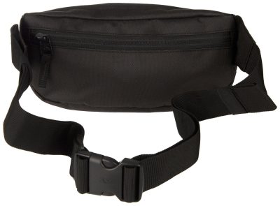 Luggage | Jungler Ii Solid Color Poly Canvas Fanny Pack Luggage BLACK