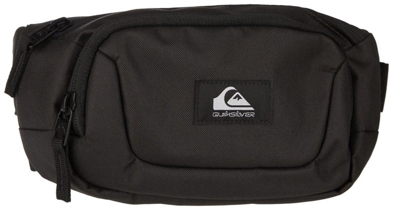 Luggage | Jungler Ii Solid Color Poly Canvas Fanny Pack Luggage BLACK