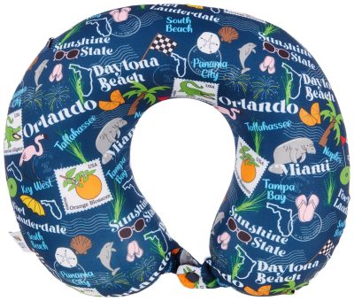 Luggage | Memory Foam Florida Postcard Travel Pillow Luggage Luggage