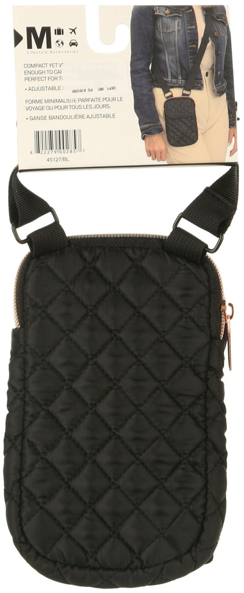 Luggage | Phone Cross Body Luggage BLACK