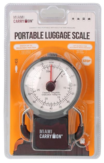 Luggage | Portable Luggage Scale Luggage BLACK