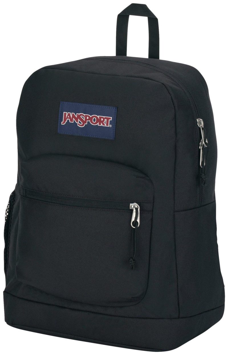 Luggage | Solid Cross Town Plus Backpack Luggage BLACK