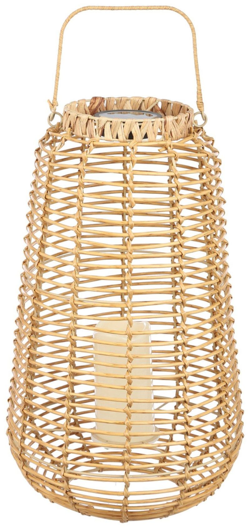 Outdoor Living | 12In Dual Function Wicker Lantern Featured Brands Featured Brands