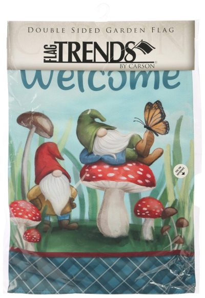 Outdoor Living | 12X18 Double Sided Welcome Gnomes Garden Flag Outdoor Living MULTI