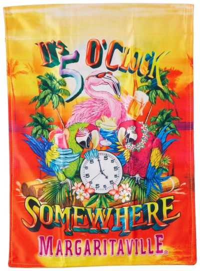 Outdoor Living | 13X18 It’s 5 O’Clock Somewhere Garden Flag Outdoor Living MULTI