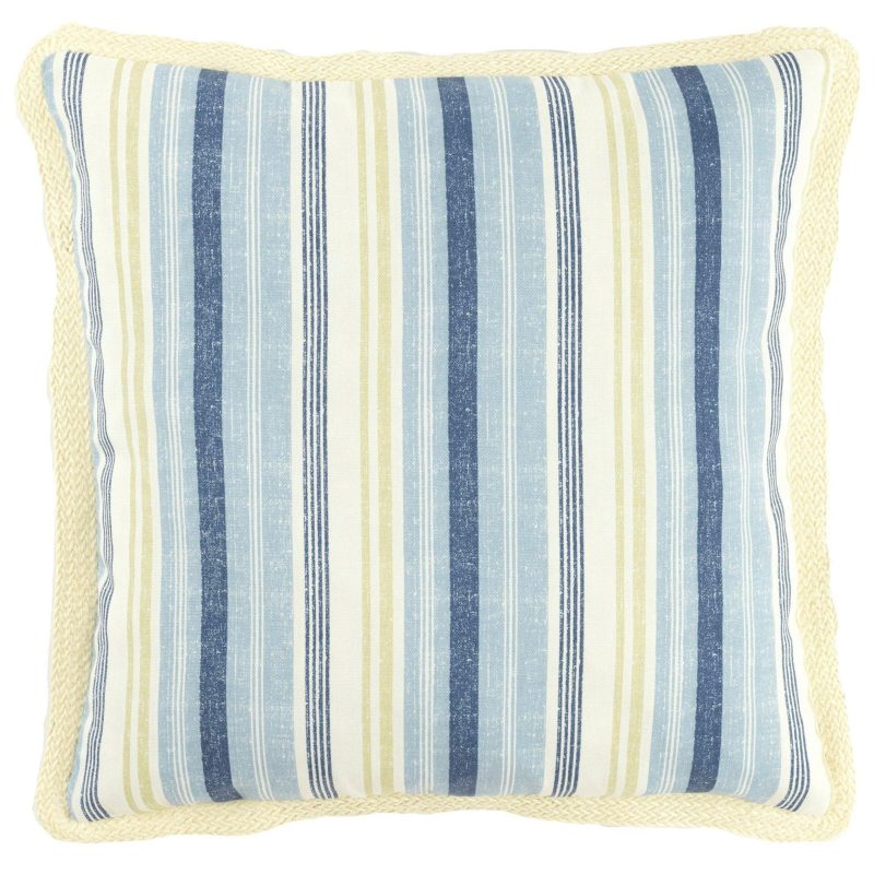 Outdoor Living | 17X17 Striped Outdoor Pillow Home Décor Home Décor