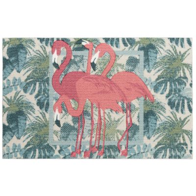 Outdoor Living | 20X32 Flamingo Friends Accent Rug Outdoor Living MULTI