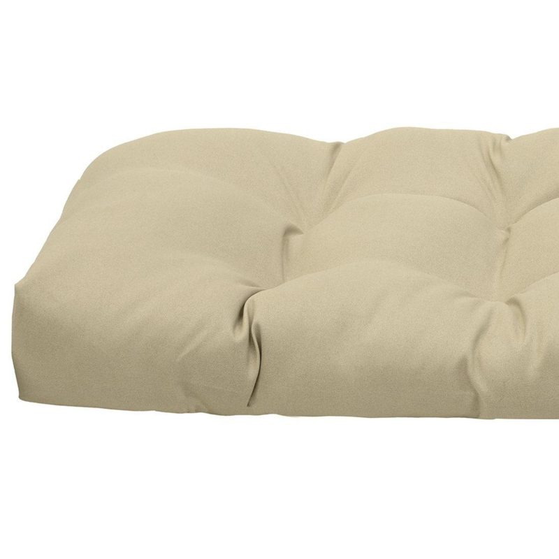 Outdoor Living | Double Settee Seat Cushion Outdoor Living BEIGE