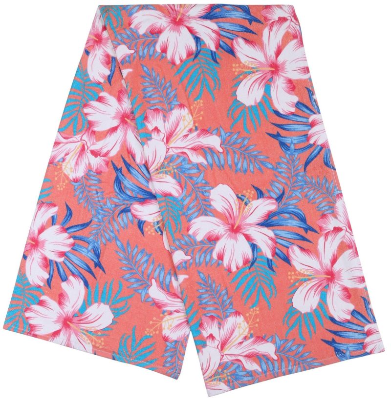 Outdoor Living | Hibiscus Bloom Beach Towel Beach & Pool Beach & Pool