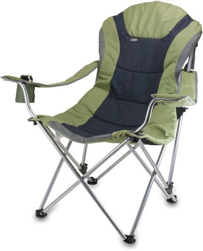 Outdoor Living | Sage Green Reclining Camping Chair Beach & Pool Beach & Pool