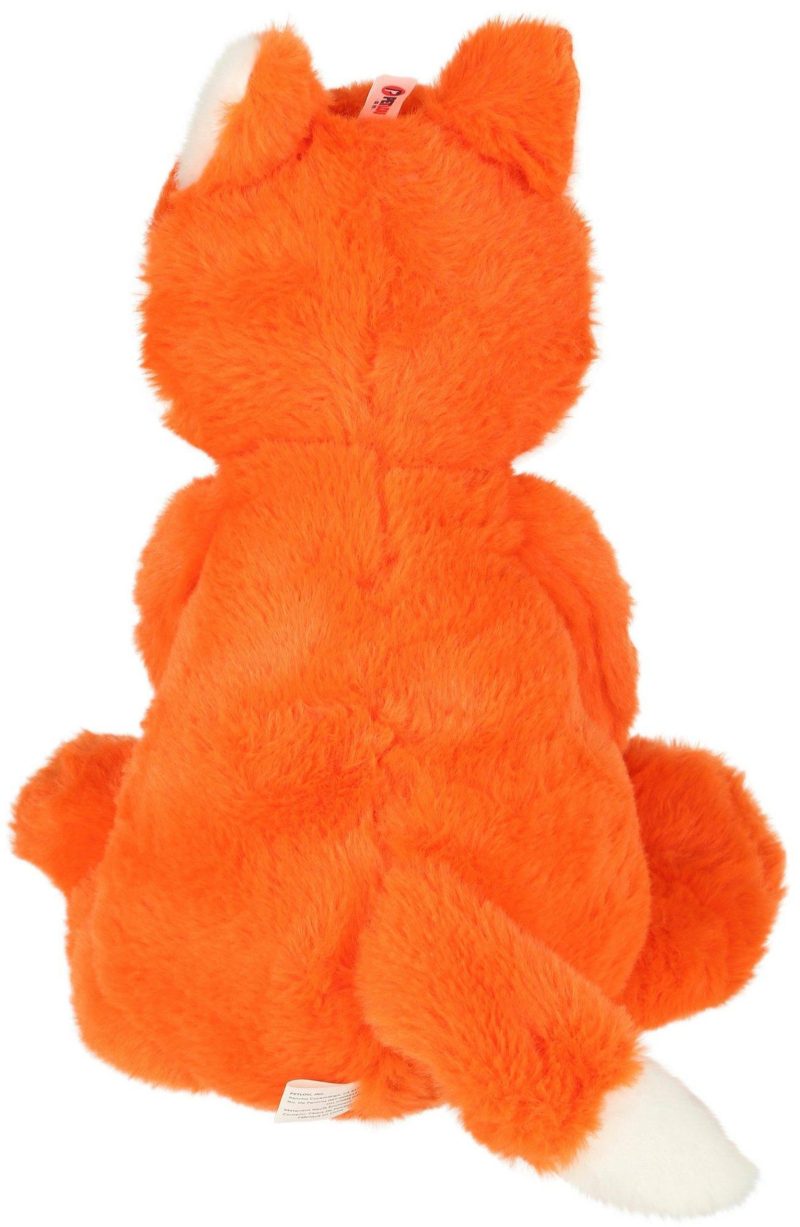 Pet | 15" Plush Fox Dog Toy Pet ORANGE