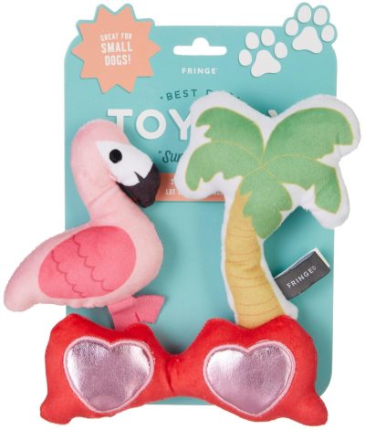 Pet | 3-Pc. Sunny Daze Mini Plush Dog Toy Set Pet Pet