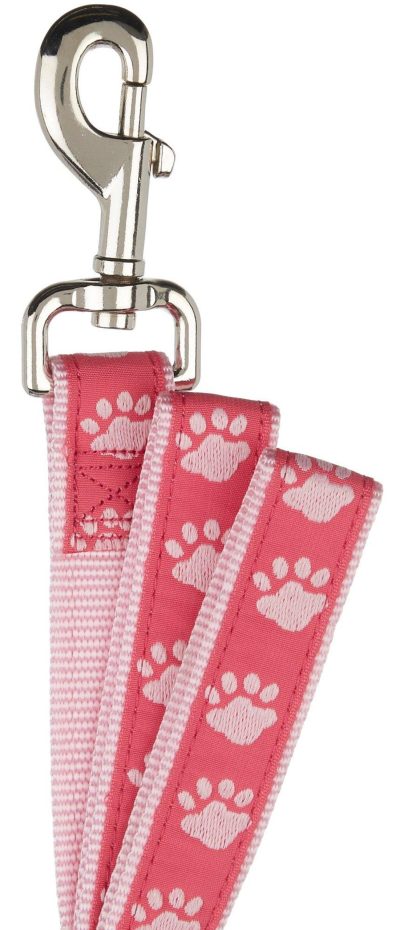 Pet | 6 Ft. Large Paw Print Woven Dog Lead Leash Pet Pet