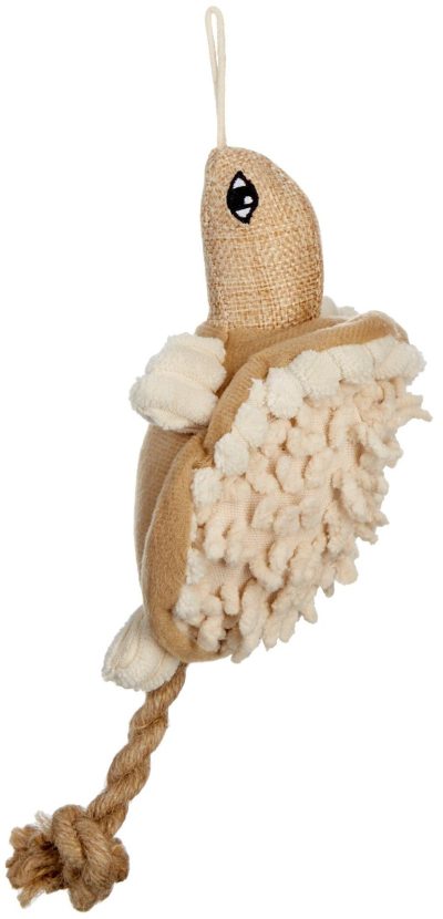 Pet | 6" Natural Turtle Dog Toy Pet IVORY WHITE