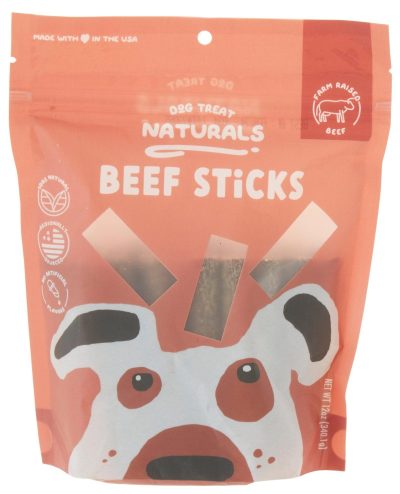 Pet | Beef Sticks Dog Treats 12 Oz. Net Wt. Pet BROWN