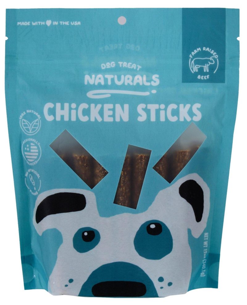 Pet | Chicken Sticks Dog Treats 12 Oz. Net Wt. Pet BLUE