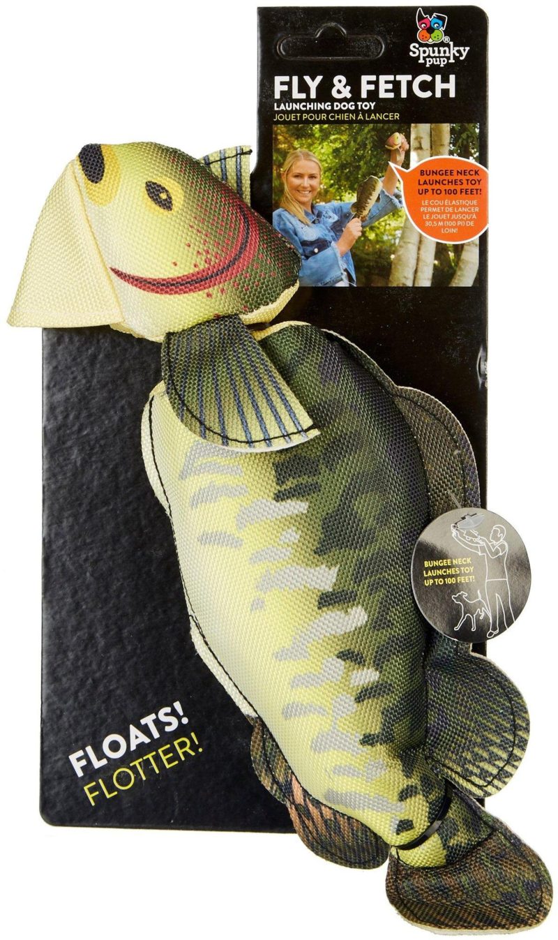 Pet | Fly & Fetch Fish Dog Toy Pet GREEN