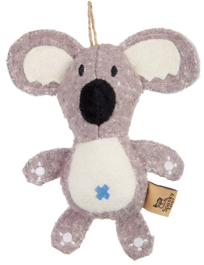 Pet | Mini Woolie Koala Dog Toy Pet GREY