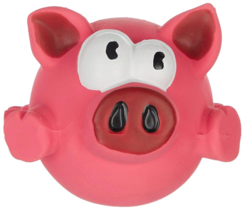 Pet | Pink Pig Squeakables Latex Dog Toy Pet Pet