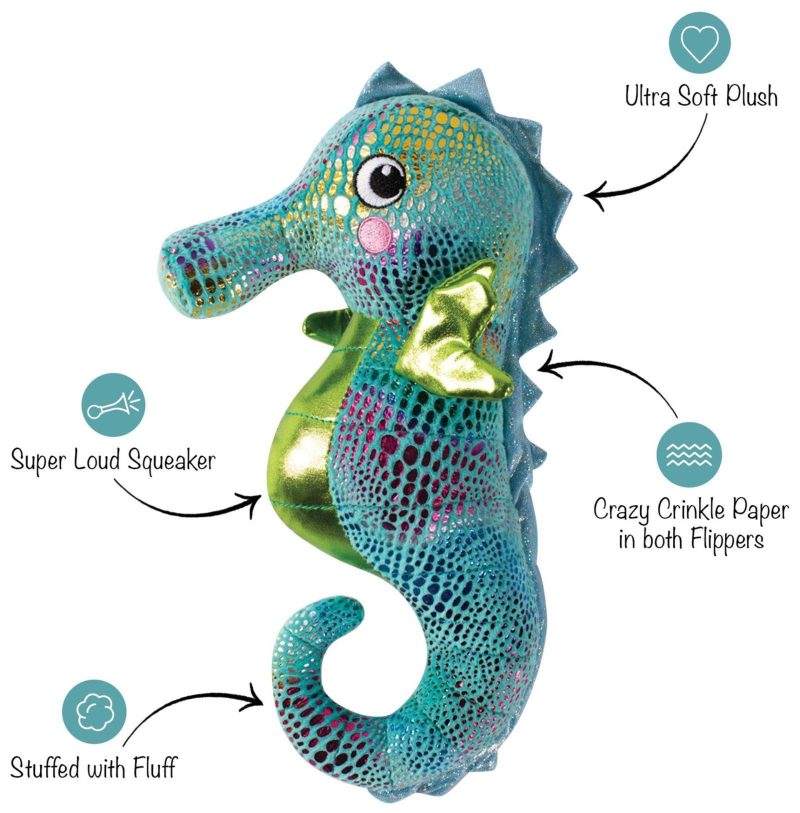 Pet | Shelly The Seahorse Plush Dog Toy Pet MULTI