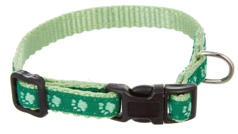 Pet | Two Tone Paw Print Small Collar Pet Pet