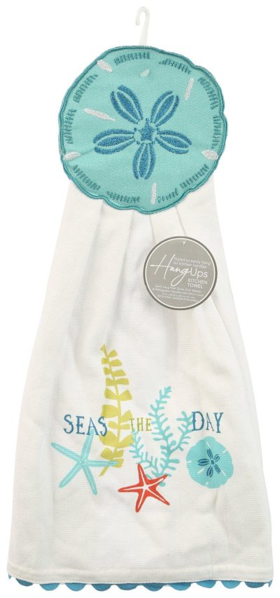 Kitchen & Dining | Sand Dollar Hang-Ups Kitchen Towel Kitchen & Dining Kitchen & Dining