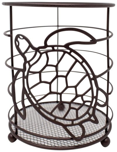 Kitchen & Dining | Wire Turtle Utensil Holder Kitchen & Dining BLACK