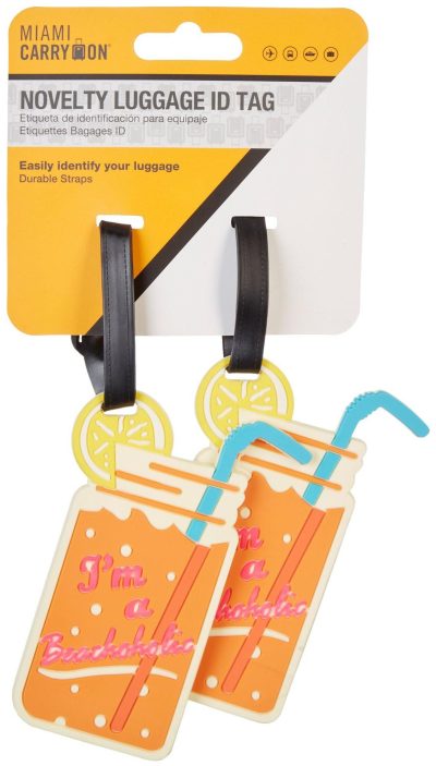 Luggage | 2-Pc. I"M A Beachoholic Luggage Tag Set Luggage Luggage