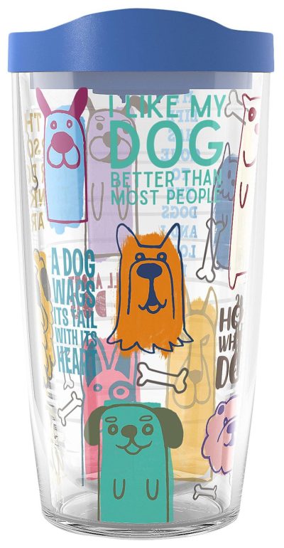 Featured Brands | 24 Oz. Dog Tumbler With Lid Featured Brands BLUE