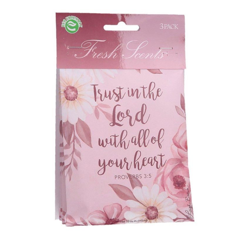 Home Décor | 3 Pk Trust In The Lord Satchet Set Home Décor Home Décor