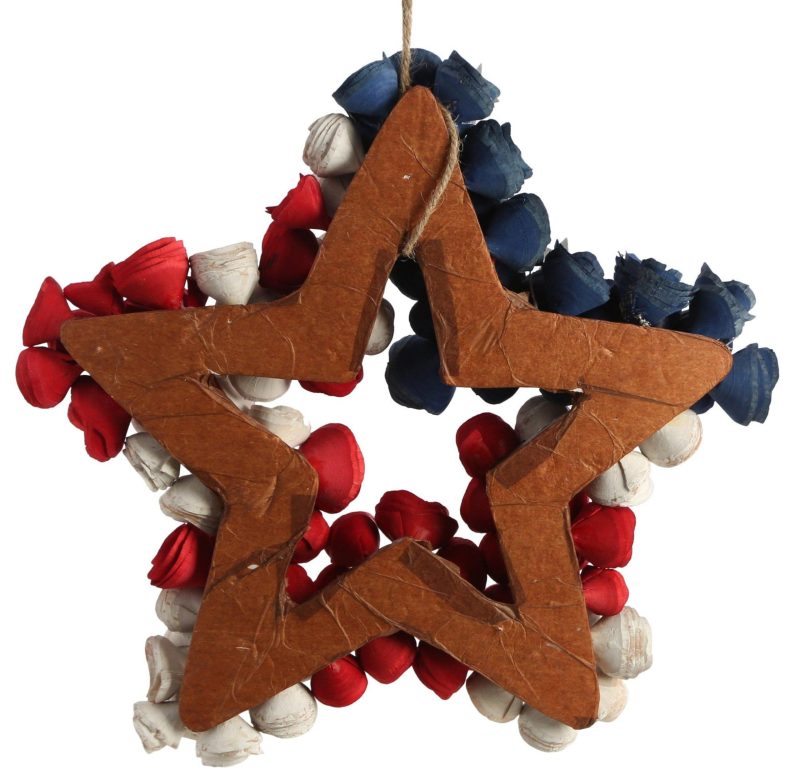 Home Décor | Americana Star Wreath Decor Home Décor Home Décor