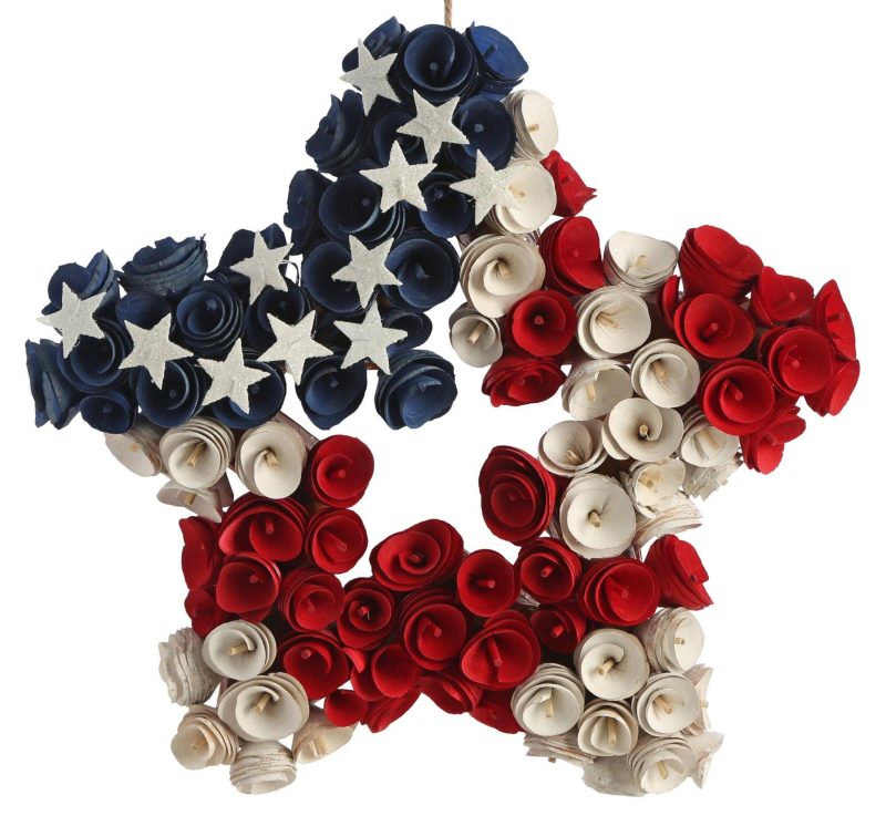 Home Décor | Americana Star Wreath Decor Home Décor Home Décor