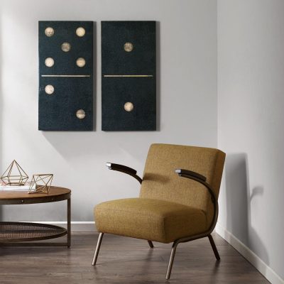 Home Décor | Two Black Dominos 2-Pc. Canvas Wall Art Home Décor Home Décor