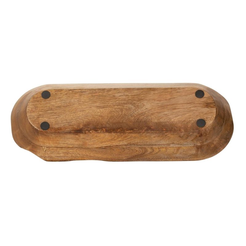 Outdoor Living | 15 In. Scented Wood Bowl Candle Featured Brands BROWN