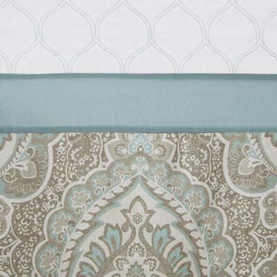 Bath | Shawnee Printed & Embroidered Shower Curtain