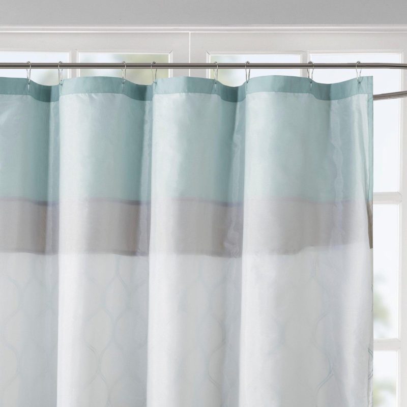 Bath | Shawnee Printed & Embroidered Shower Curtain Bath Bath