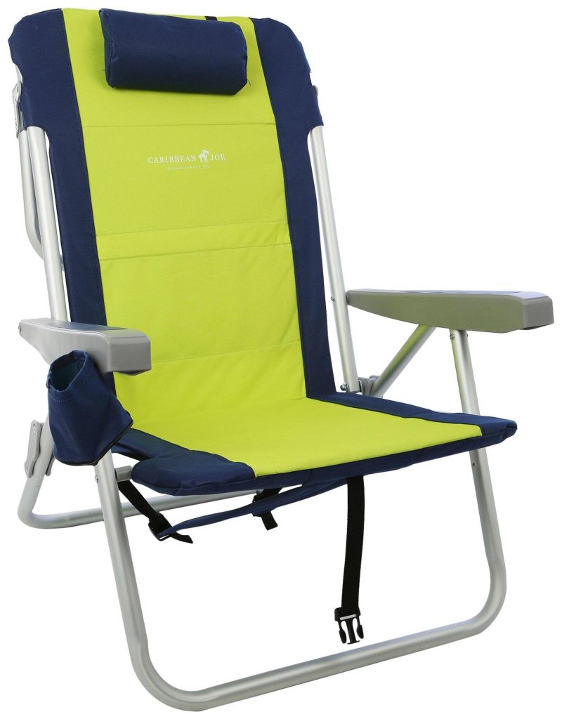 Outdoor Living | Deluxe Cooler Back Pack Chair Beach & Pool Beach & Pool